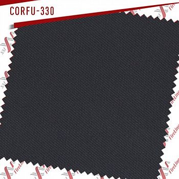 CORFU-330 (CORFU-330 AS 99%ctn/1%AS 330gsm, twill 3/1, Grey #128-02 ) CORFU-330 (CORFU-330 AS 99%ctn/1%AS 330gsm, twill 3/1, Grey #128-02 )