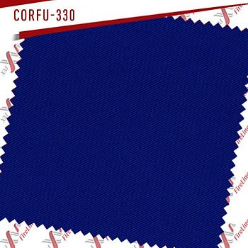 CORFU-330 (CORFU-330 AS 99%ctn/1%AS 330gsm, twill 3/1, Royal Blue #128-04) CORFU-330 (CORFU-330 AS 99%ctn/1%AS 330gsm, twill 3/1, Royal Blue #128-04)
